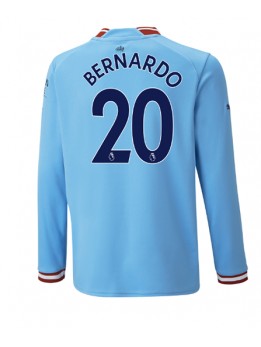 Manchester City Bernardo Silva #20 Heimtrikot 2022-23 Langarm